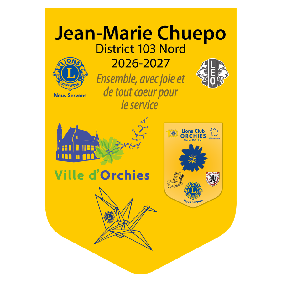 Fanion Jean-Marie CHUEPO