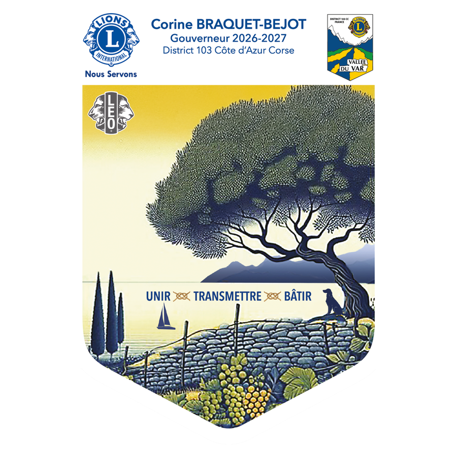Fanion Corine BRAQUET-BEJOT
