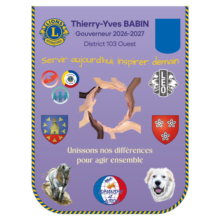 Fanion Thierry-Yves BABIN